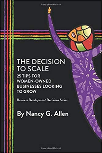 A book with the title Decision to Scale