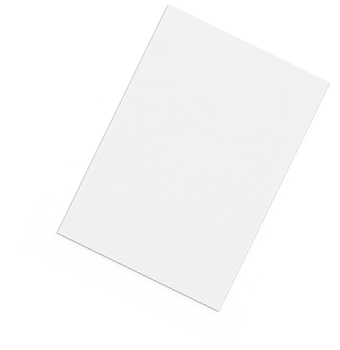A blank piece of white paper.